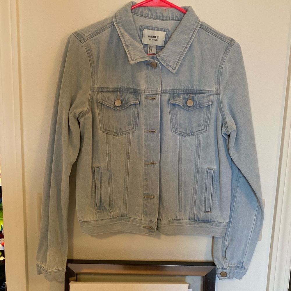 forever 21 jean jacket
